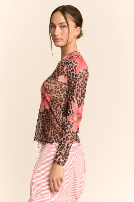 Elodie Mesh Top