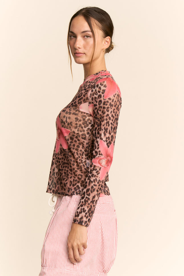Elodie Mesh Top