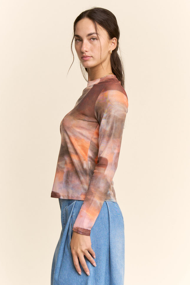 Veyra Top — Orange side
