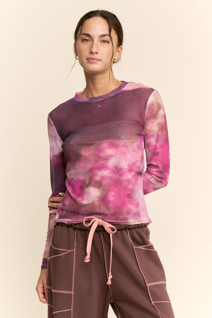 Veyra Top — Orchid front