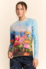 Halcyon Mesh Top