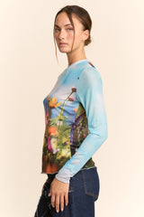 Halcyon Mesh Top