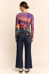 Halcyon Mesh Top
