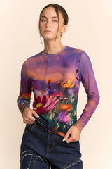 Halcyon Mesh Top