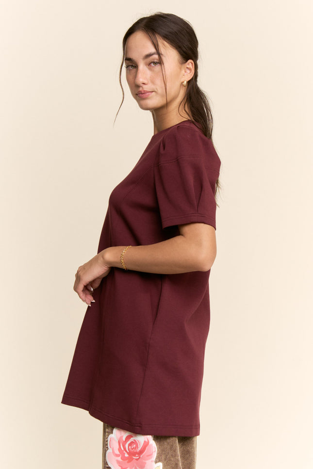 Vire Top — Burgundy side