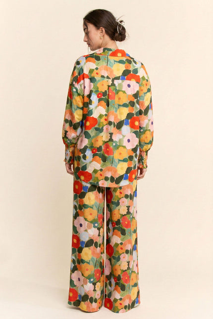 Vesperine Top — Orange back