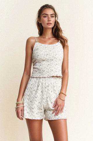 Bloomlet Set – Smocked Floral Lounge Set