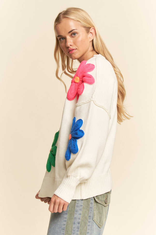 Mirella Sweater — White side