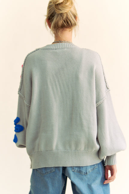 Mirella Sweater — Silver back
