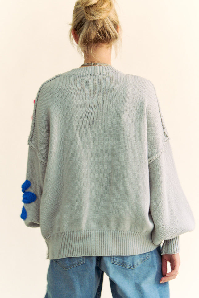 Mirella Sweater — Silver back
