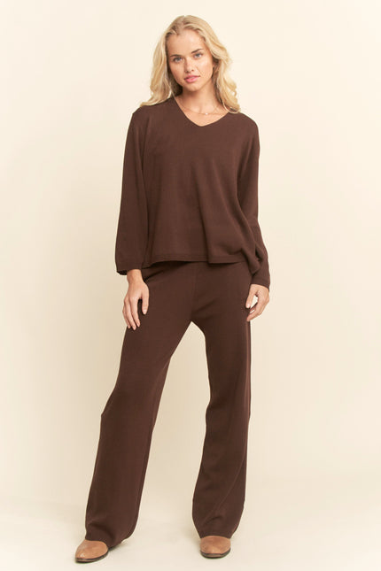 Avienne Set — Dark Brown front