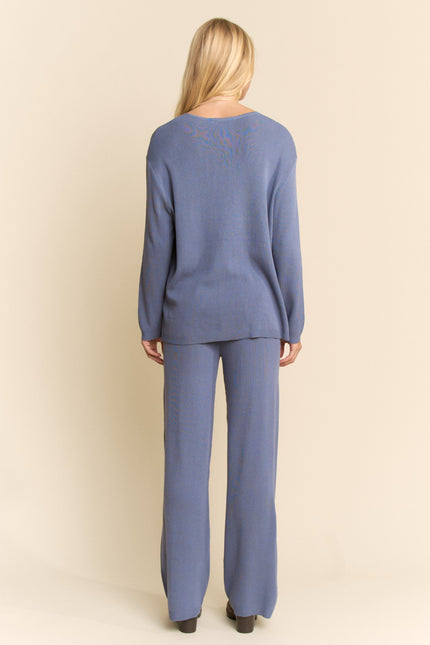 Avienne Set — Slate Blue back