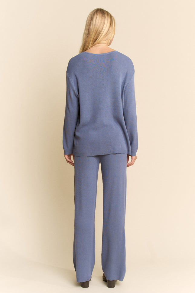 Avienne Set — Slate Blue back