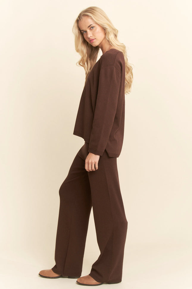 Avienne Set — Dark Brown side
