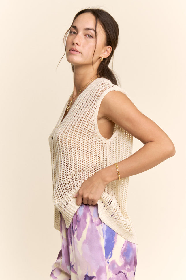 Ciel Top — Cream side