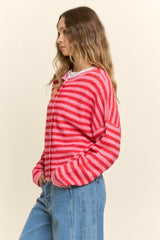 Marlowe Stripe Cardigan — Preorder · Est. ship Nov 13